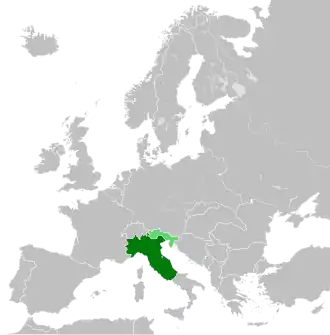 Repubblica Sociale Italiana - Localizzazione