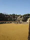 Fossati con acqua per la Naumachia