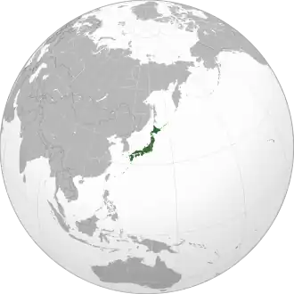 Giappone - Localizzazione