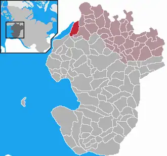 Karolinenkoog – Mappa