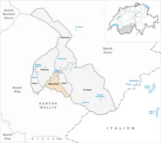 Mörel-Filet – Mappa