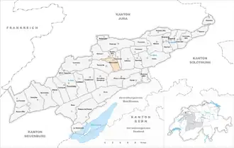 Reconvilier – Mappa