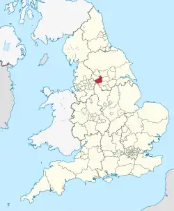 Kirklees – Localizzazione