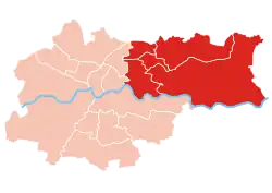 Mappa dei quartieri di