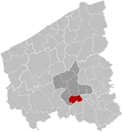 Ledegem – Mappa