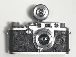 Leica IIIf (1952) con obiettivo Summaron da 3,5&nbsp;cm.