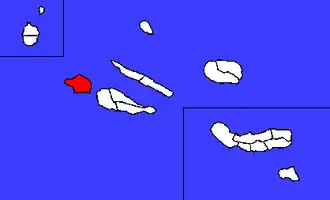 Horta – Localizzazione