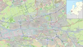 Mappa di localizzazione: Rotterdam