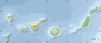 Mappa di localizzazione: Isole Canarie