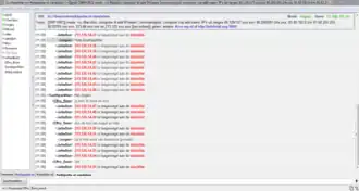 ChatZilla con il tema chiaro