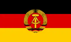 Germania Est (bandiera)