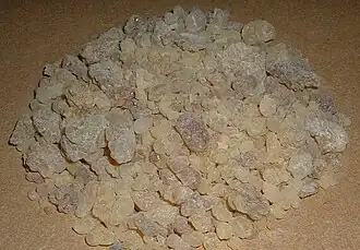 100g di resina di franchincenso