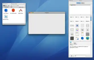 Interface Builder su Mac OS X Leopard