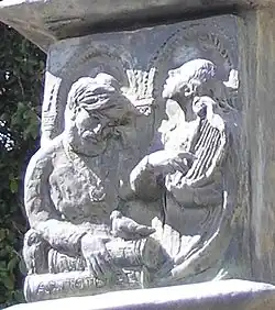 Bassorilievo di Maimonide al Knesset, Israele