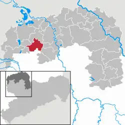 Krostitz – Mappa