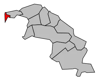Cantone di Saint-Mandé – Mappa