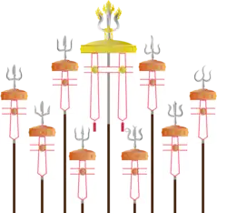 Impero mongolo – Bandiera