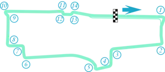 Tracciato di Circuito cittadino di Montréal