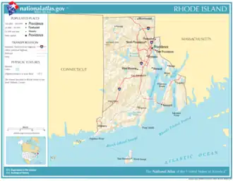 Rhode Island – Mappa