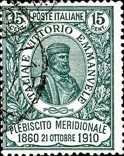 Regno d'Italia 1910 - Plebiscito Meridionale