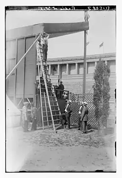 Installazione della radio allo stadio
