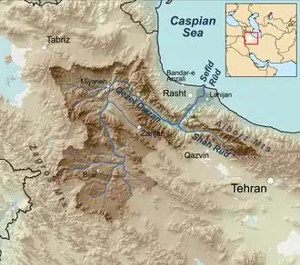 Mappa del fiume