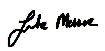 Firma di Luke Messer