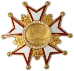 Ordine presidenziale della Luce (Georgia) - nastrino per uniforme ordinaria