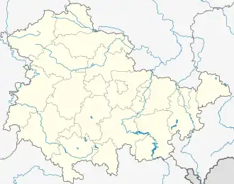 Turingia – Mappa