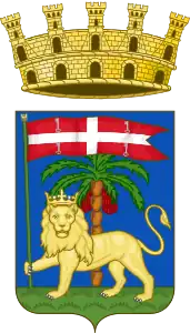 Chiavi con l'ingegno all'insù (stemma di Viterbo)