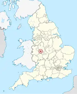 Wolverhampton – Localizzazione