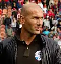 Il calciatore Zinédine Zidane.