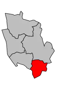 Cantone di Saint-André-de-Cubzac – Mappa