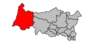 Cantone di Magny-en-Vexin – Mappa