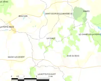 La Chaux – Mappa