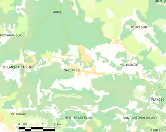 Salernes – Mappa