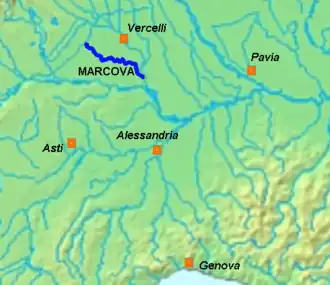 Mappa del fiume