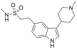Struttura del naratriptan