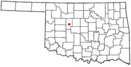 Watonga – Mappa