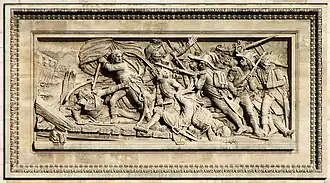 Il passaggio del ponte di Arcole il 15 novembre 1796.