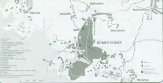 Chake Chake – Mappa