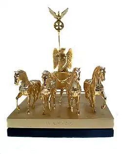 Premio Quadriga - nastrino per uniforme ordinaria