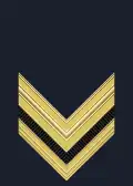 Distintivo di grado di sergente della Marina Militare