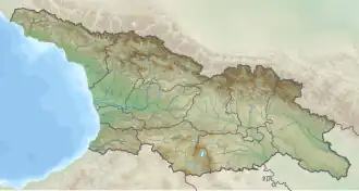 Mappa di localizzazione: Georgia