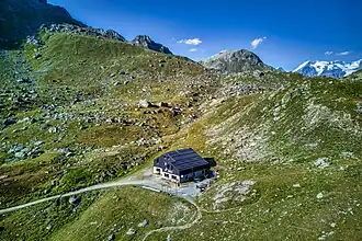 Il Rifugio Grand Tournalin.