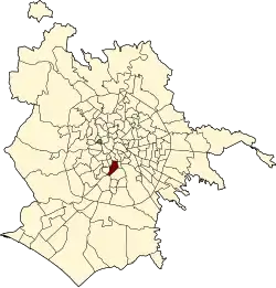 Mappa dei quartieri di