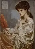 Ritratto di Maria Zambaco (1870) di Dante Gabriel Rossetti.