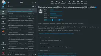 Schermata di esempio
