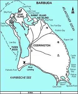 Codrington – Veduta