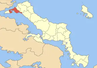 Aidipsos – Mappa